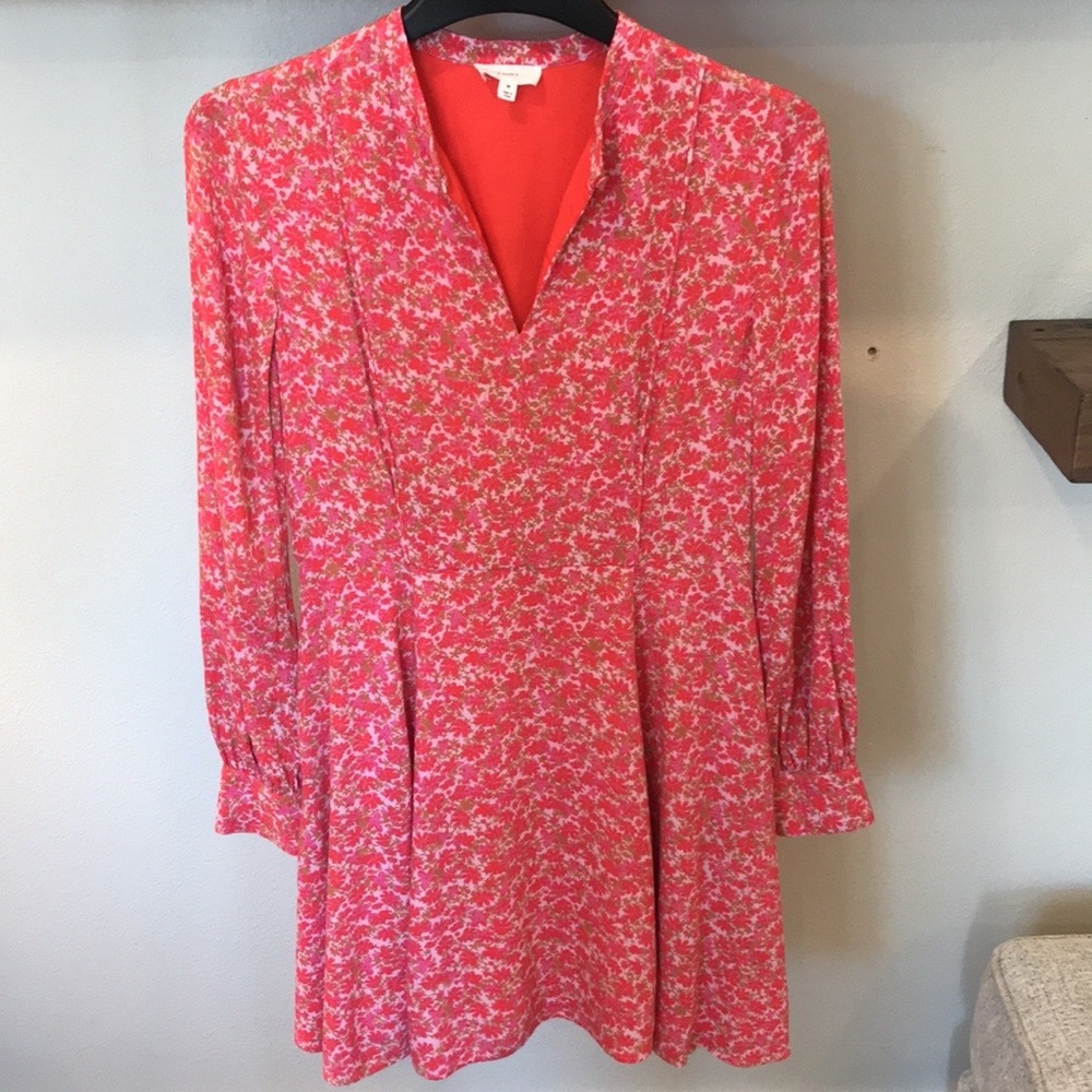 Pink Floral Dress